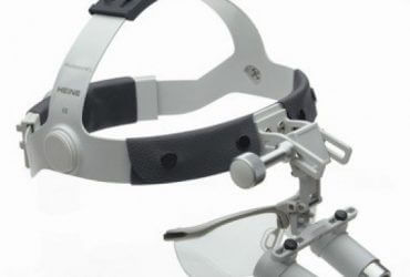 Heine HRP Binocular Loupes 3.5X Prismatic - Heine HRP Binocular Loupes 3.5X Prismatic With S Frame Protector And Professional Headband